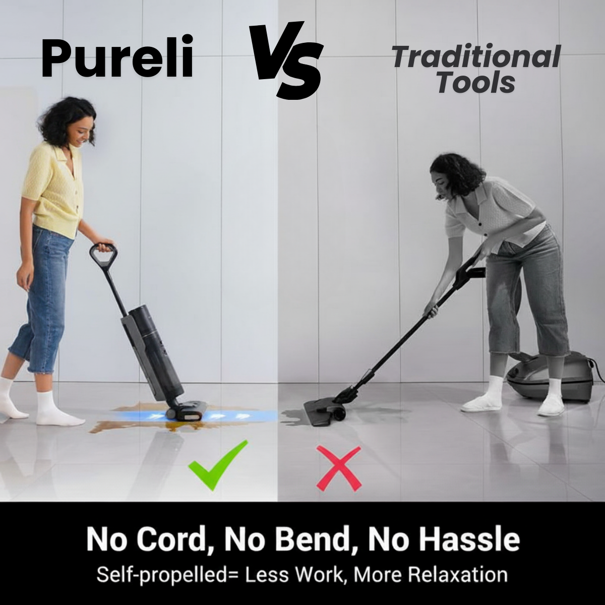 Pureli Vacuum Mop